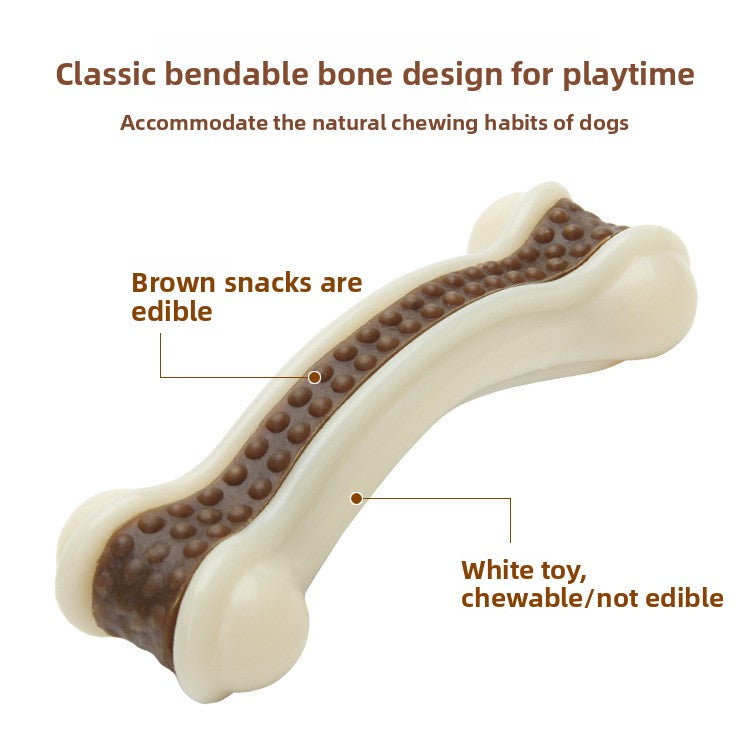 Pet Dog Molar Curved Bone