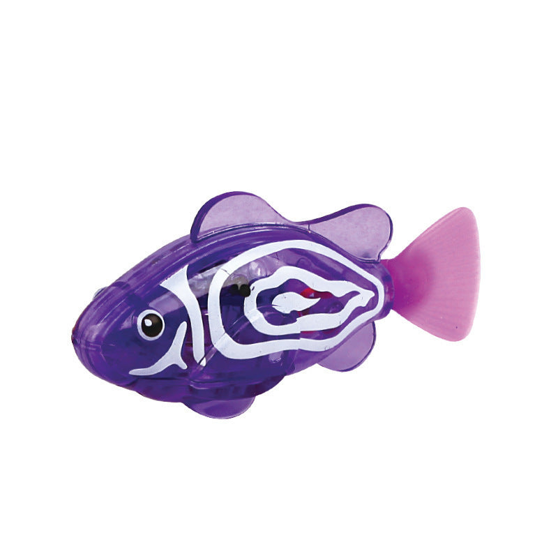 Baby Bath Electronic Fish Toy with Light and Motion
