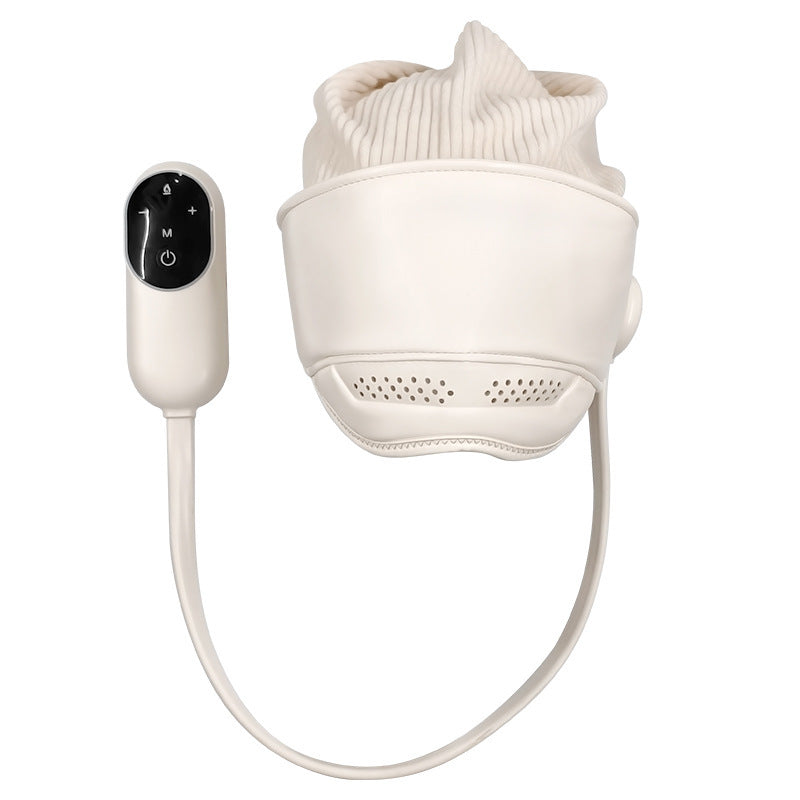 Rechargeable Head and Eye Massager with Heat Compression