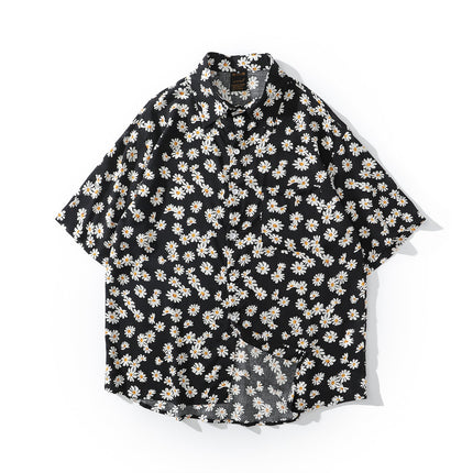 Summer Casual Shirt, Chinese Trendy Cross-border Men's Top