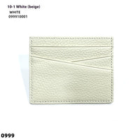 Leather Oil Edge Oblique Thin Bank Card Holder Soft Cowhide Document Package