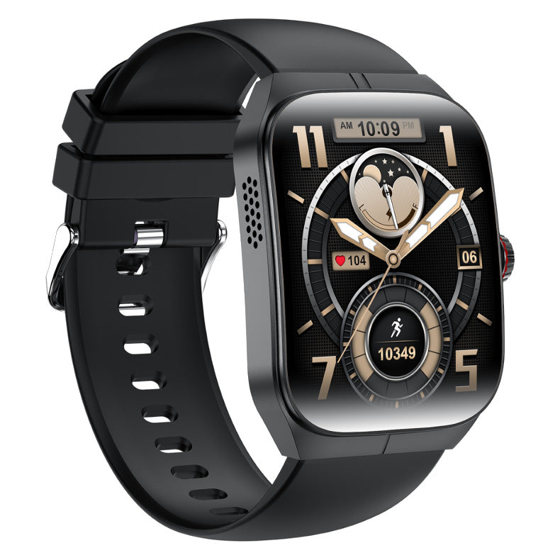 HK80 AMOLED Smart Watch with Bluetooth Call NFC Payment Health Monitoring