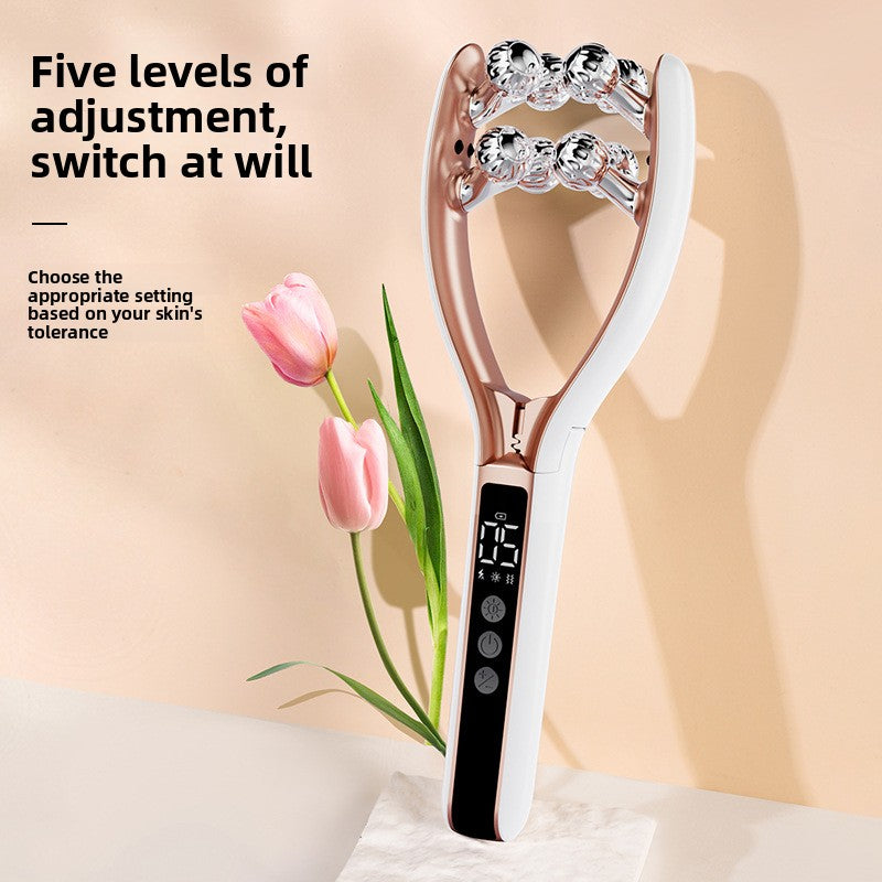 Electric Facial Massager with Microcurrent and Light Therapy