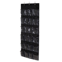 24 Grid Non-woven Bag Behind The Door Shoe Storage Hanging Bag