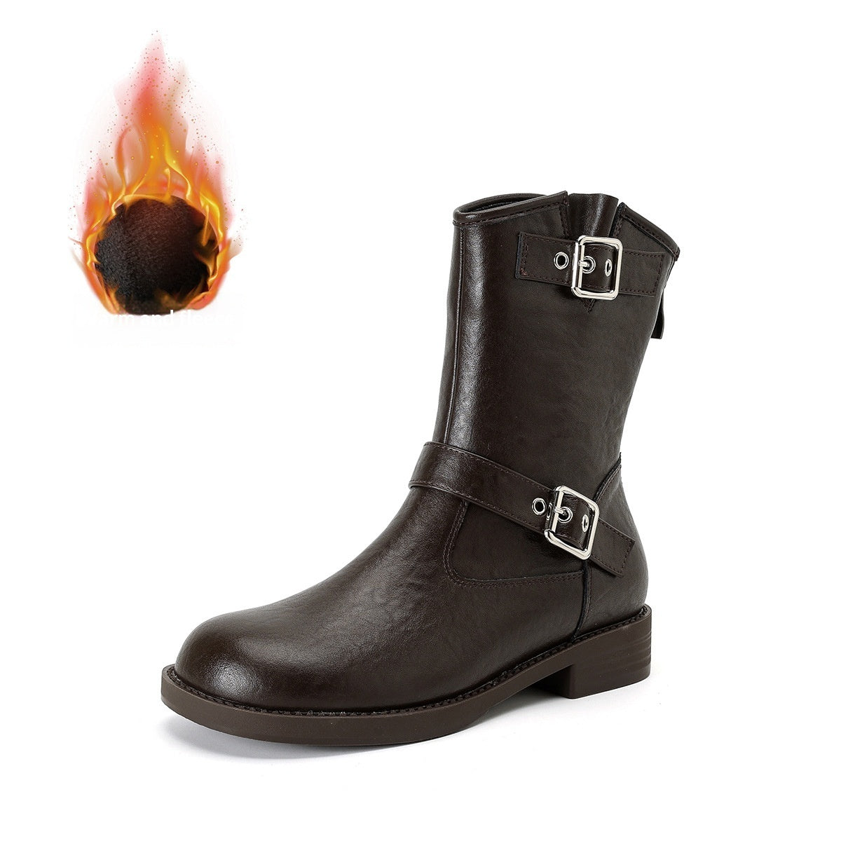 أحذية نسائية خريفية على الطراز البريطاني