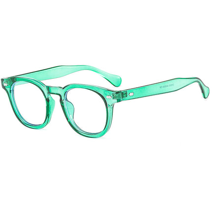 Retro Round Anti Blue Light Glasses