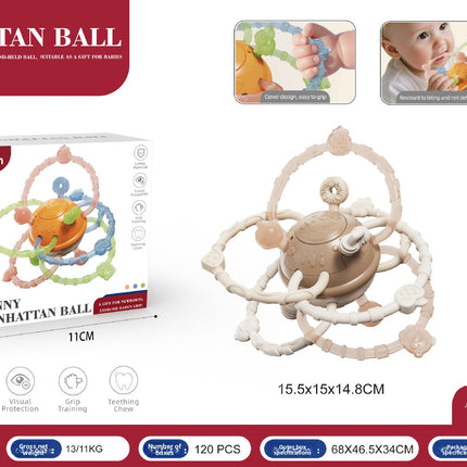 Baby Silicone Teething Ball Toy