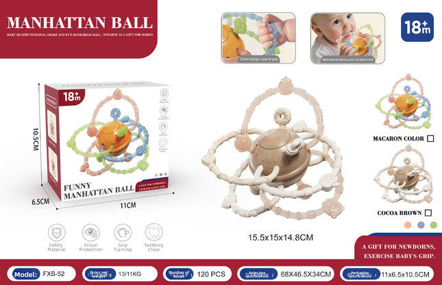 Baby Silicone Teething Ball Toy