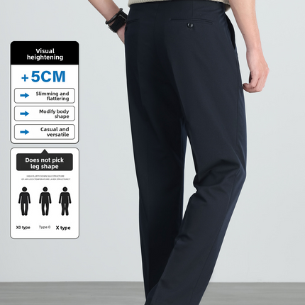 Lightweight Non-Iron Business Trousers for Men