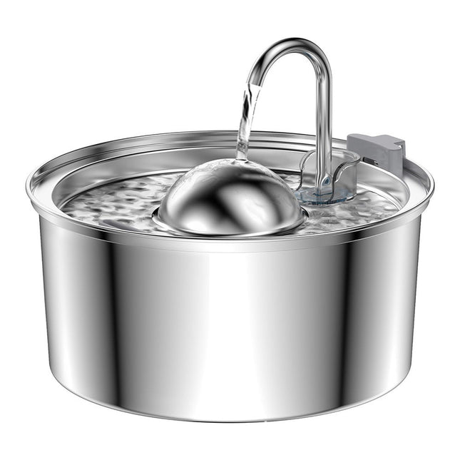 Stainless Steel Pet Water Fountain Dispenser