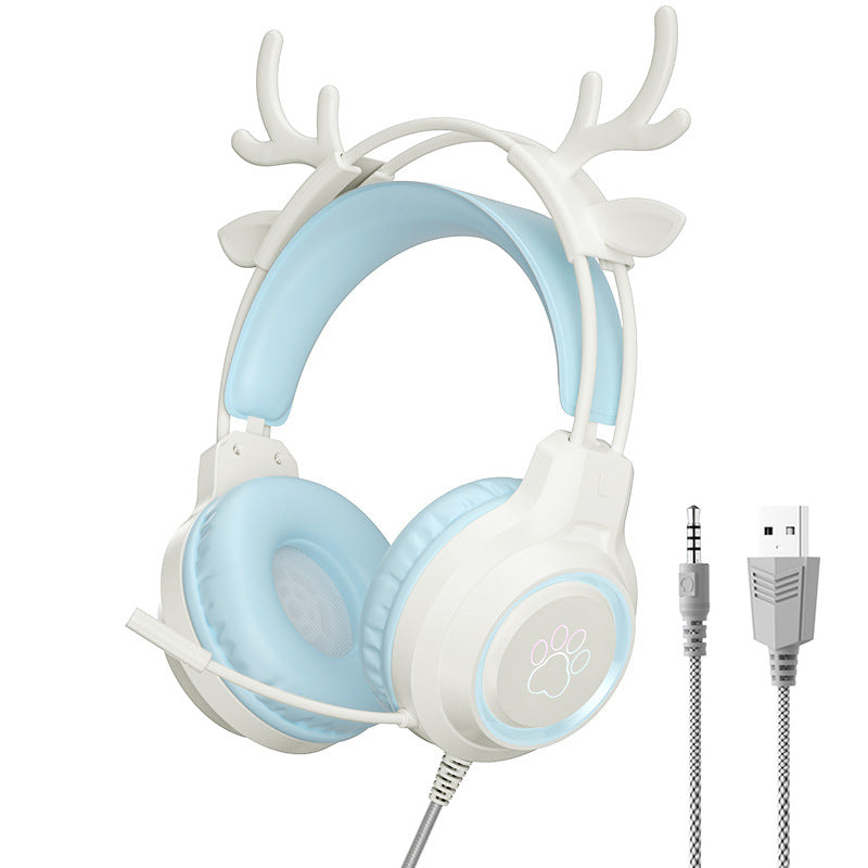 Cat Ear Wired Gaming Headset