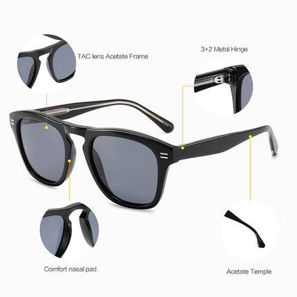 Polarized Acetate Sunglasses