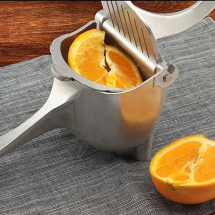 Heavy-Duty Aluminum Manual Fruit and Citrus Juicer Press