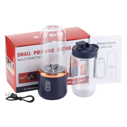 400ml USB Rechargeable Portable Blender with Two Cups