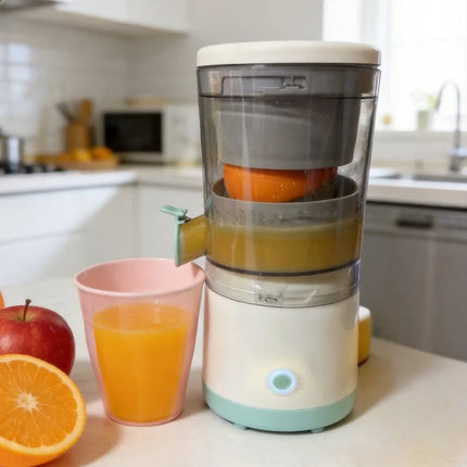 USB Rechargeable Automatic Citrus Juicer with Pulp Separator