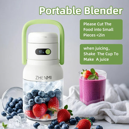 33oz USB-C Rechargeable 12-Blade Portable Blender