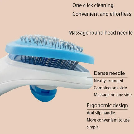Stainless Steel Slicker Brush for Dogs and Cats