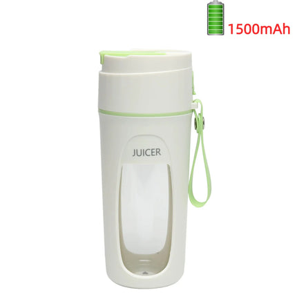 8-Blade Rechargeable Portable Smoothie Blender – 3000mAh