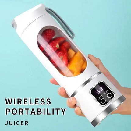 450ml Rechargeable Portable Blender with Digital Display