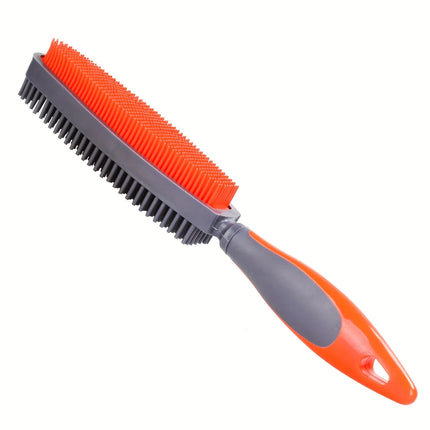 Dual-Sided Washable Pet Hair Removal and Grooming Brush