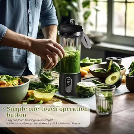 180W USB Rechargeable Portable Blender – 4000mAh