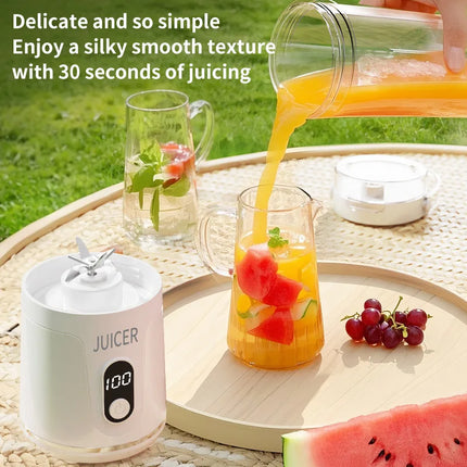 USB Rechargeable Portable Blender with Digital Display