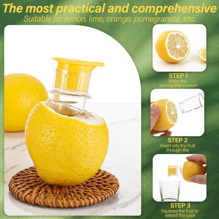 Portable Manual Citrus Juicer with Strainer