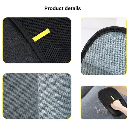 Washable Static Pet Hair Removal Glove for Furniture and Clothing