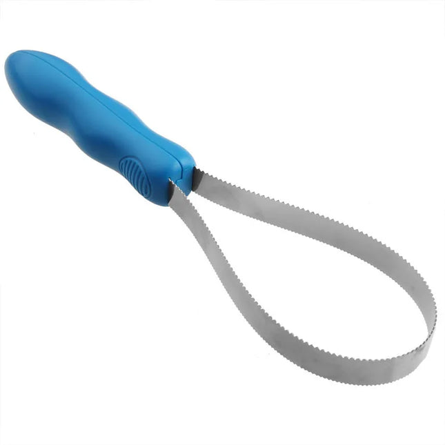 Stainless Steel Loop Shedding Blade for Long-Hair Dogs