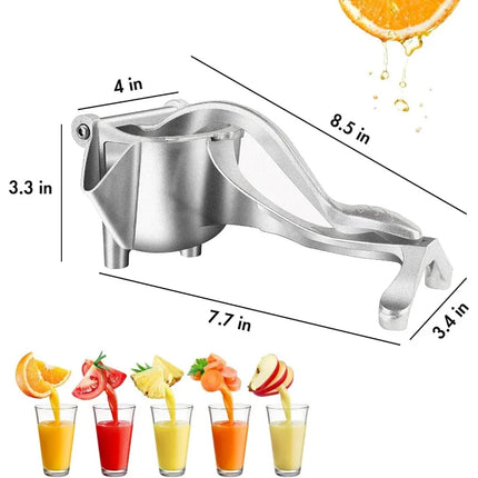 Heavy-Duty Aluminum Manual Citrus Juicer Press
