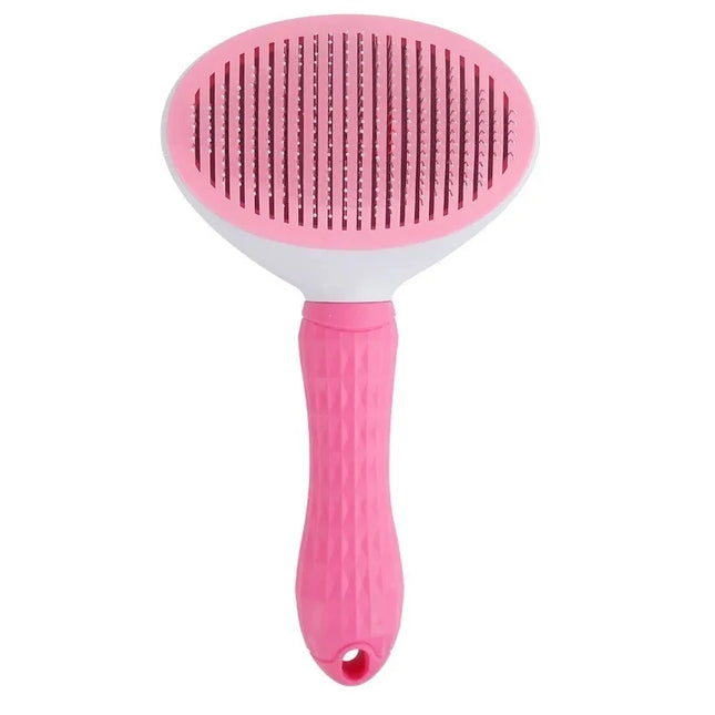 Self-Cleaning Slicker Brush for Dogs and Cats