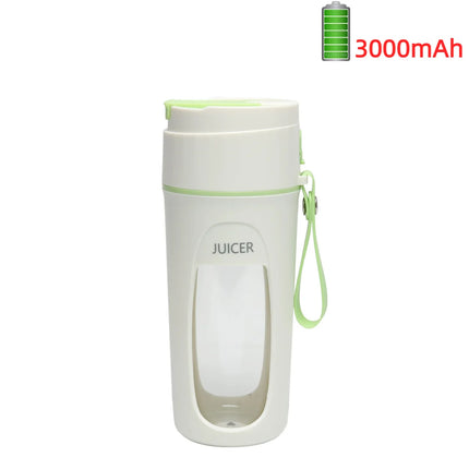 8-Blade Rechargeable Portable Smoothie Blender – 3000mAh