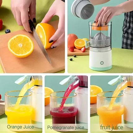 Portable Electric Citrus Juicer with Pulp Separator