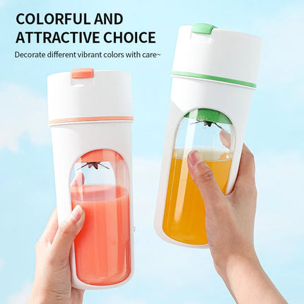 400ml USB Rechargeable 6-Blade Portable Blender