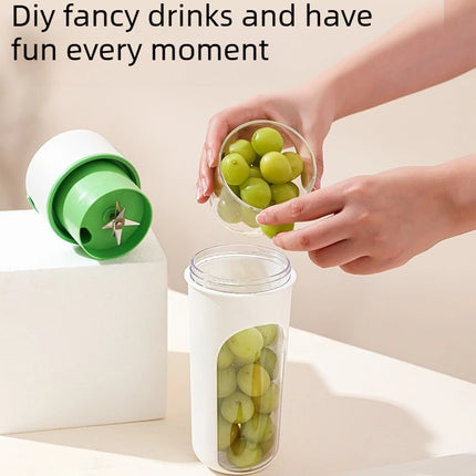 400ml USB Rechargeable 6-Blade Portable Blender
