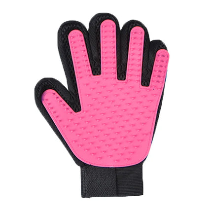 Pair of Pet Grooming and Bathing Gloves for Dogs and Cats