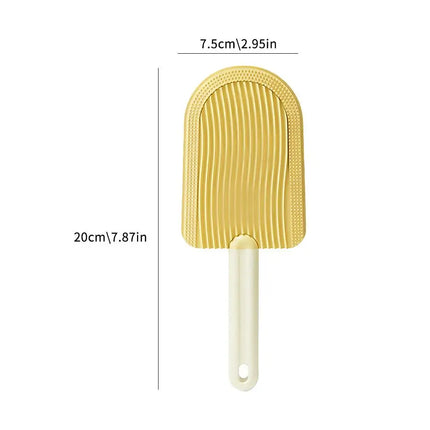 Dual-Sided Flexible Pet Grooming and Hair Removal Brush