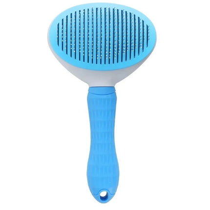 Self-Cleaning Slicker Brush for Dogs and Cats