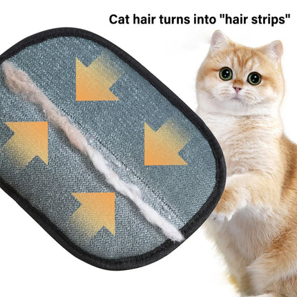 Washable Static Pet Hair Removal Glove for Furniture and Clothing