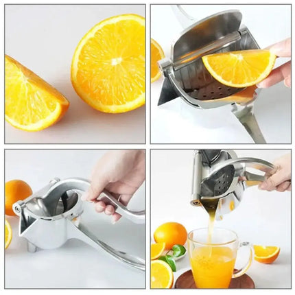 Heavy-Duty Aluminum Manual Fruit and Citrus Juicer Press