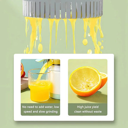 USB Rechargeable Automatic Citrus Juicer with Pulp Separator