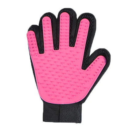 Pair of Pet Grooming and Bathing Gloves for Dogs and Cats