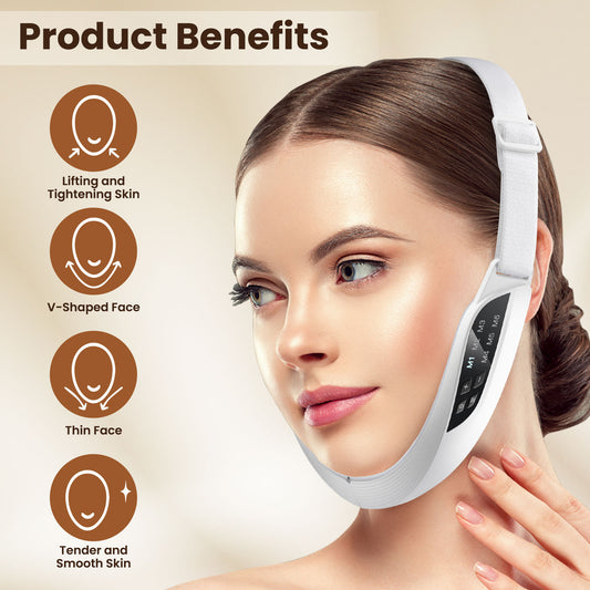 Microcurrent Color Light Facial Massager