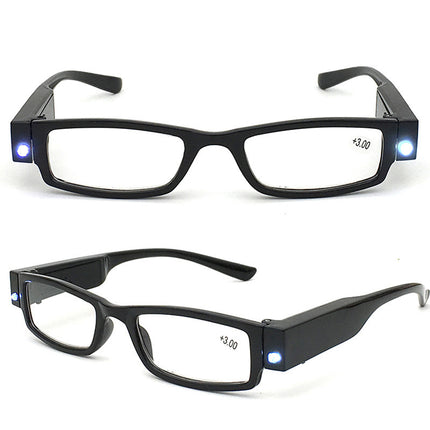 led illuminated reading glasses