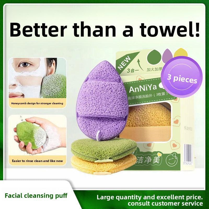 Cleansing Gloves Face Flapping Sponge