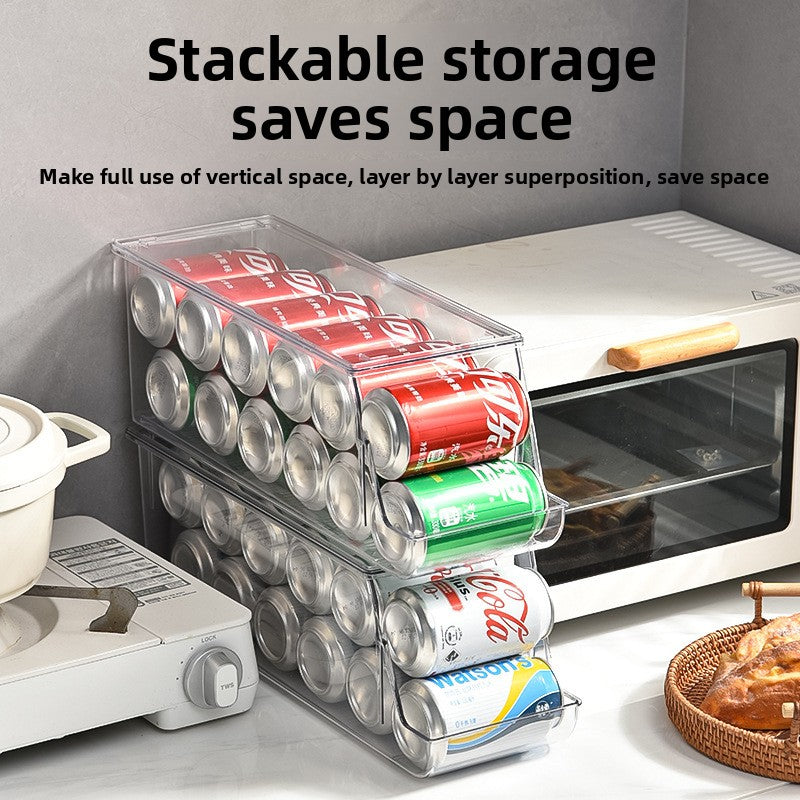 Canned food storage box