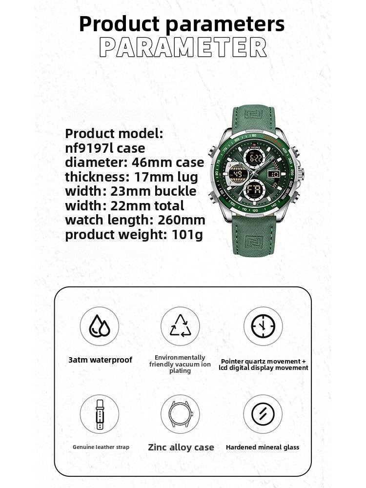 Men's Multifunction Sports Electronic Watch