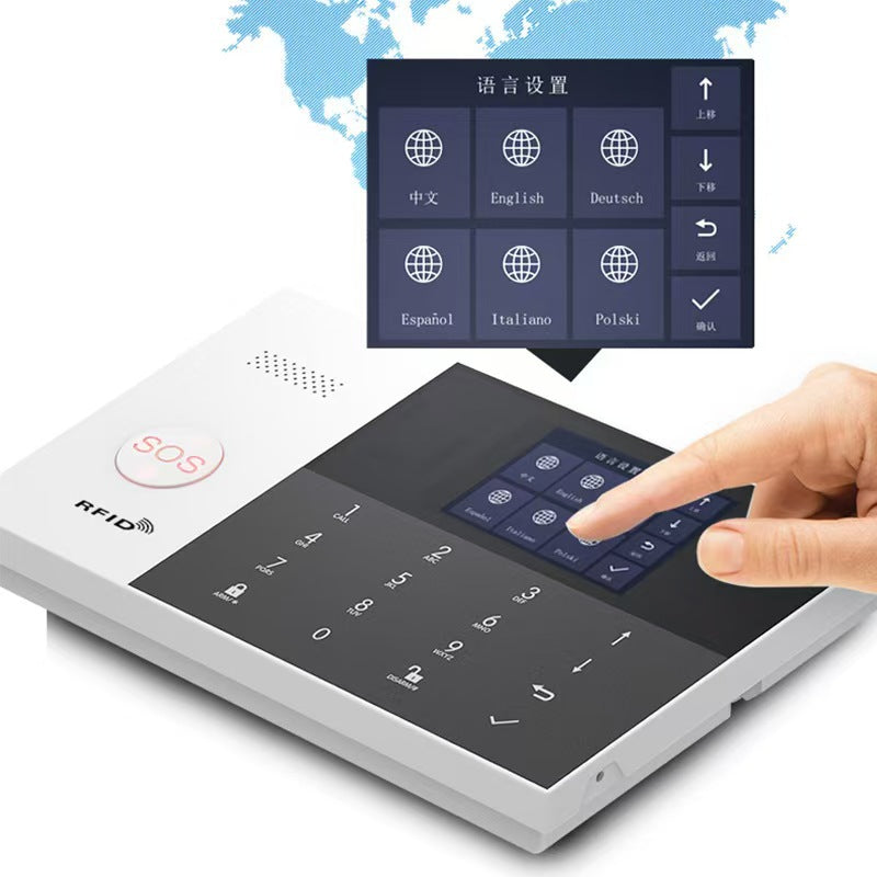WIFI GSM guard against theft and alarm system