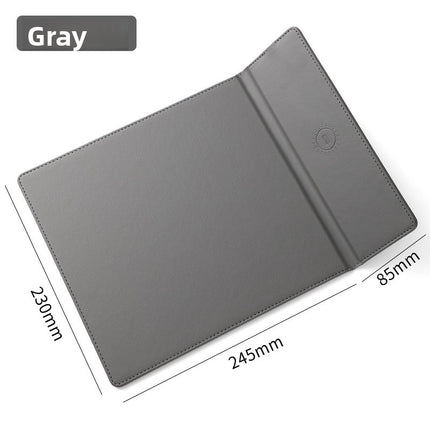 15W Wireless Charging Mouse Pad Desk Mat