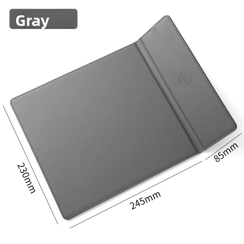 15W Wireless Charging Mouse Pad Desk Mat